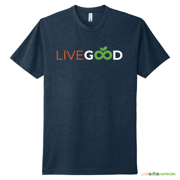 t-shirt navy livegood network register