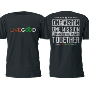 one mission t-shirt livegood