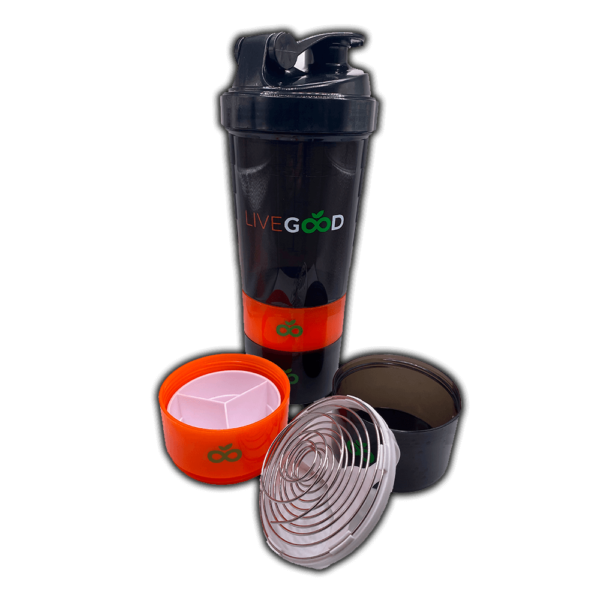 shaker bottle black livegood