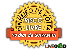 dinheiro de volta risco livre garantia livegood shop Brasil