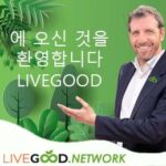 welcome KOREA page cover livegood network registration