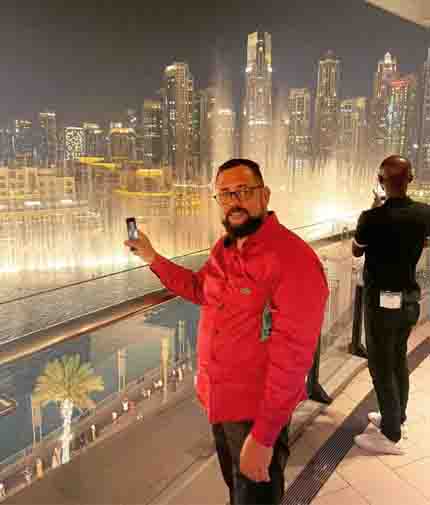 Chef Evander aux Emirats Livegood network enregistrer