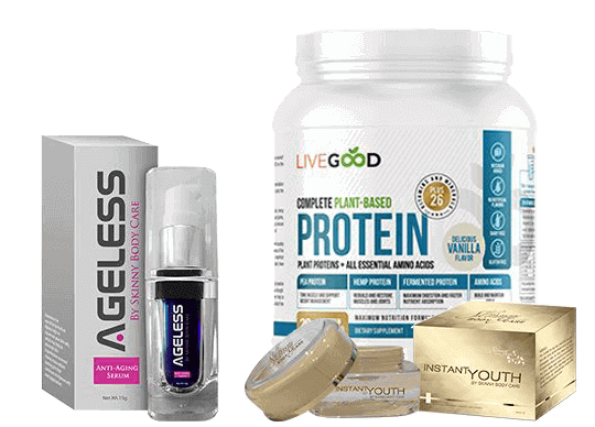skin care pack complete plant based protein livegood usa
