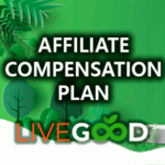 Affiliate compensation plan page cover livegood network registration